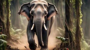wild elephant attack in balrampur