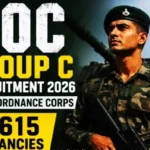 AOC Group C Recruitment 2026: 2615 पदों पर भर्ती, 10वीं से ग्रेजुएशन पास युवाओं के लिए मौका, 23 सितंबर तक करें आवेदन