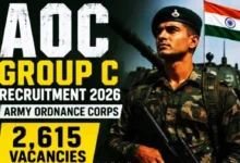 AOC Group C Recruitment 2026: 2615 पदों पर भर्ती, 23 सितंबर तक आवेदन