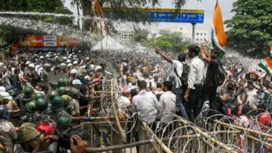 student protest FIR