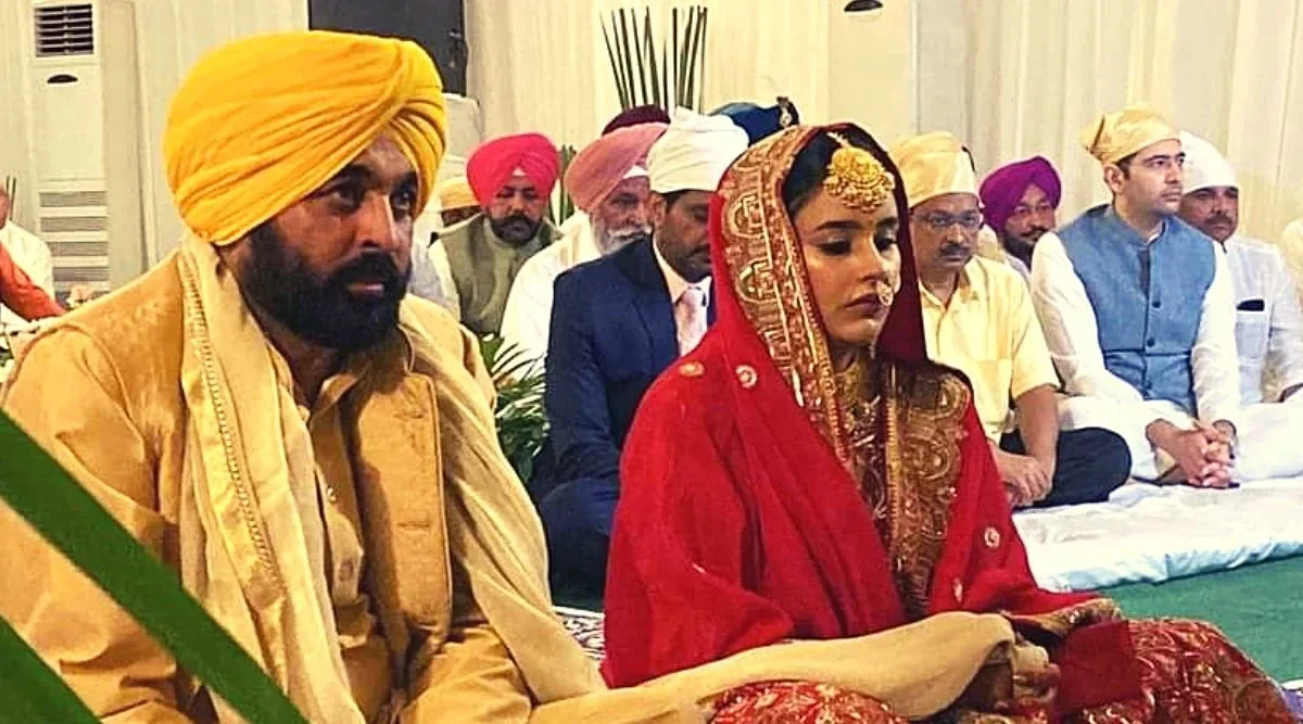 bhgwant man and gurpreet kaur