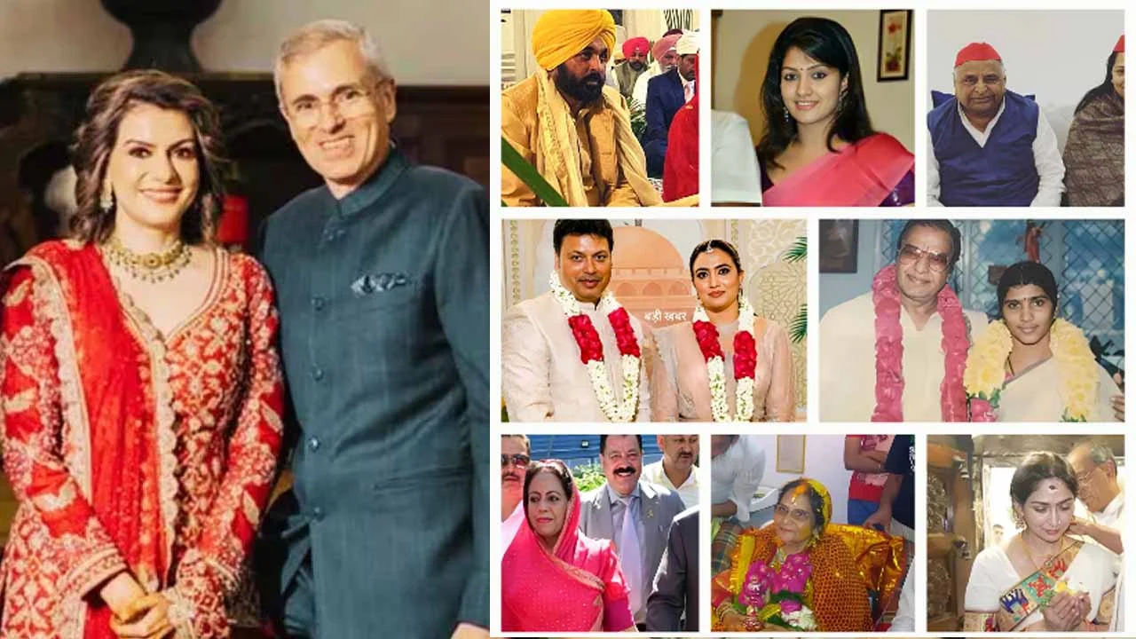 उमर अब्दुल्ला से पहले इन 9 मुख्यमंत्रियों ने भी की दूसरी शादी, किसी ने CM रहते तो किसी ने पद छोड़ने के बाद बसाया घर