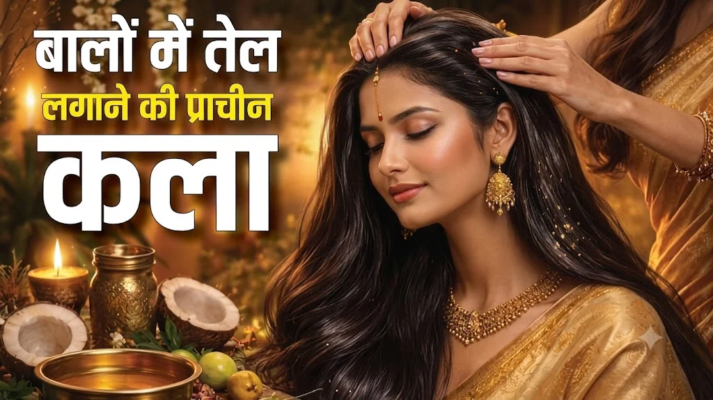 बालों में तेल शैंपू से पहले लगाना चाहिए या बाद में? जानें हेयर ऑयलिंग का सही समय, रातभर तेल लगाने के फायदे, रूखे बालों की देखभाल और जरूरी टिप्स।