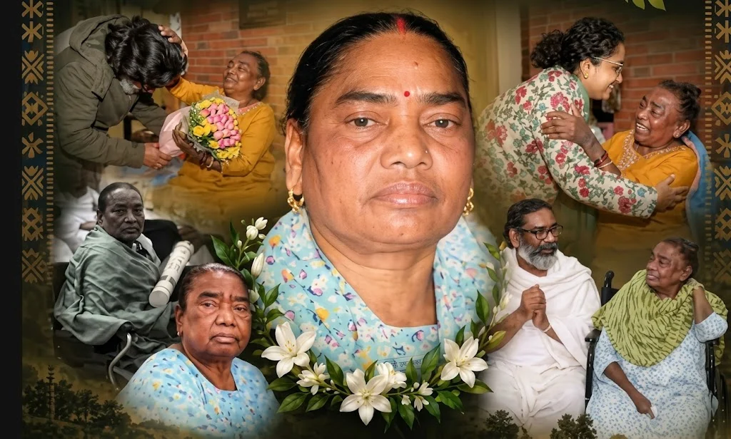 rupi soren को नेमरा गांव के लोग याद कर रहे।